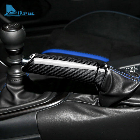 Carbon Fiber Handbrake Cover For Subaru9