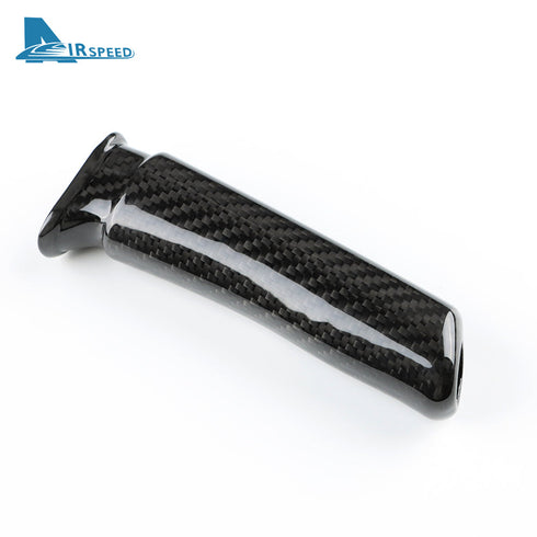 Carbon Fiber Handbrake Cover For Subaru 12