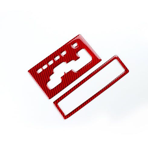 Carbon Fiber Shifter Panel Sticker-9