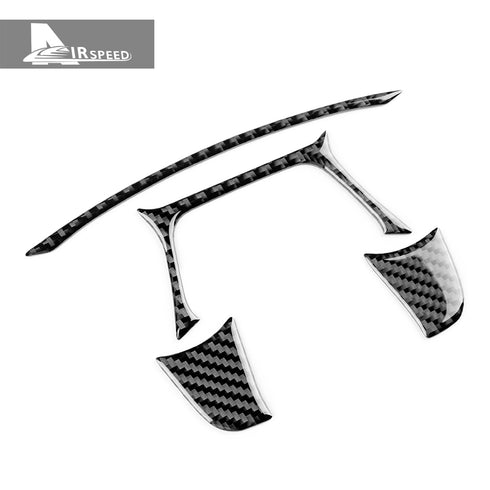 Carbon fiber decorative part for the speedometer, suitable for Ford Focus