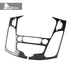 Carbon fiber central control panel decoration for Focus