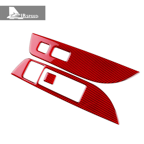Window lift frame - red carbon fiber