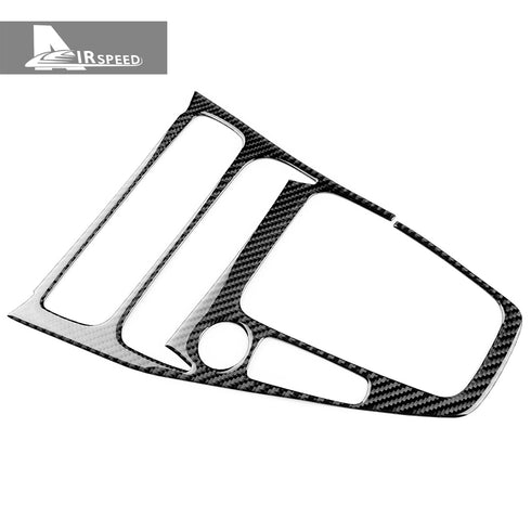 Carbon fiber gear shift outer frame panel decoration for Focus