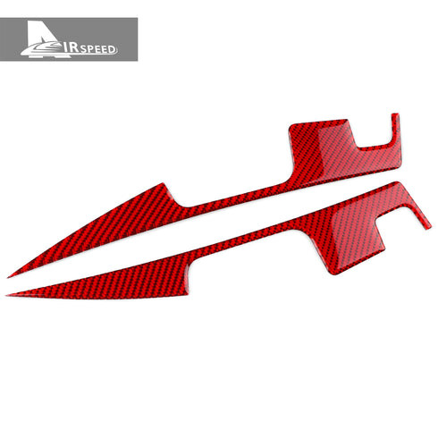 Carbon Fiber Auto Door Locking Position Trim For Lexus RC300/RC350/RC200T