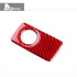 Co-pilot tool box switch (left drive) - red carbon fiber