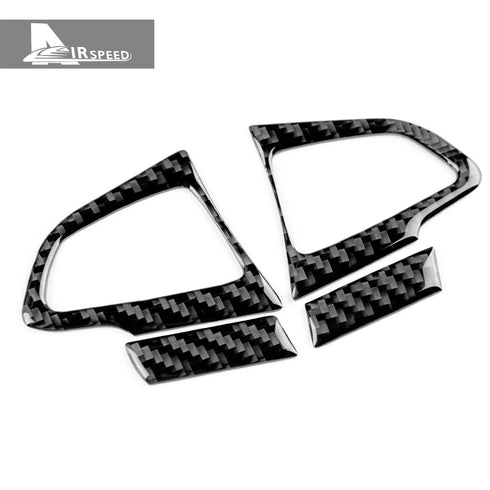 Carbon fiber decorative parts for the steering wheel of Focus