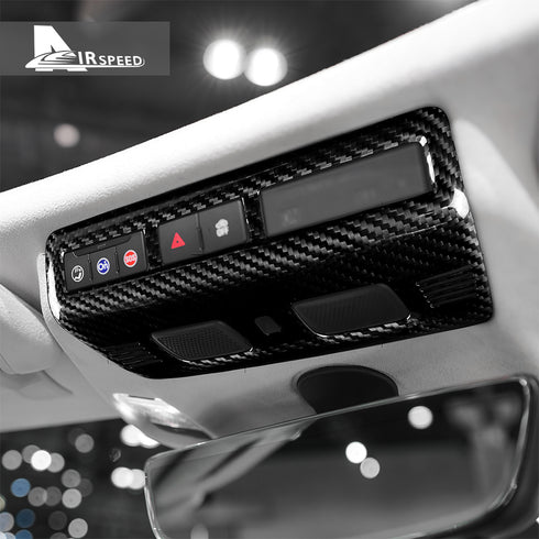 Reading lamp shade-black hard carbon fiber