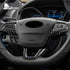 Carbon fiber decorative parts for the steering wheel of Focus
