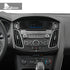 Carbon fiber central control panel decoration for Focus