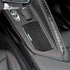 Gear Cup Cover Sticker - Black Hard Carbon Fiber