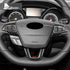 Carbon fiber decorative parts for the steering wheel of Focus