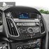 Carbon fiber central control panel decoration for Focus