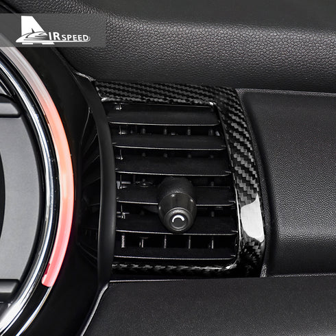 Carbon Fiber Center Air Vent Trim for MINI