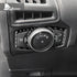 Carbon fiber decorative part for the outer frame of the headlight switch, suitable for Ford Focus