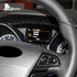 Carbon fiber decorative part for the speedometer, suitable for Ford Focus