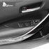 Carbon Fiber Window Lift Frame Trim For Toyota Corolla