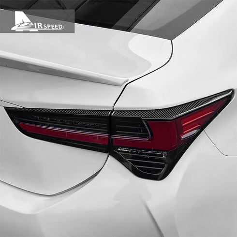Carbon Fiber Tail Light Header Trim For LEXUS RC (2019-2023)