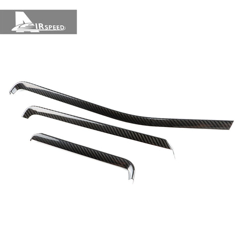 Carbon Fiber Dashboard Passenger Trim Strip For Corvette C8 2020-2021