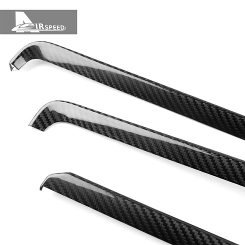 Carbon Fiber Dashboard Passenger Trim Strip For Corvette C8 2020-2021