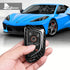 Dry Carbon Fiber Car Key Protective Cover For Corvette C8
