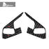 Dry Carbon Fiber Steering Wheel Button Panel Trim For Corvette C8 2020-2022