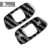 Dry Carbon Fiber Steering Wheel Volume Control Button Trim For Corvette C8 2020-2022