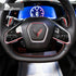 Dry Carbon Fiber Steering Wheel Volume Control Button Trim For Corvette C8 2020-2022
