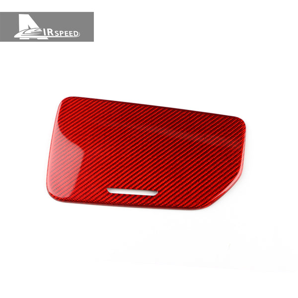 Carbon Fiber Gear Cup Cover Trim For Corvette C8 2020-2024