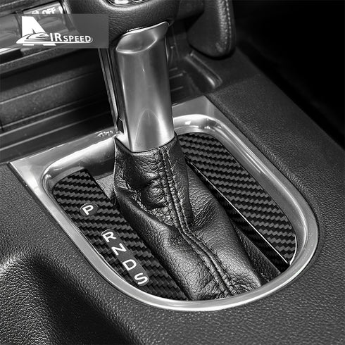Carbon Fiber Gear Shift Trim For Ford Mustang (2015-2023)