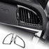 Carbon Fiber Center Air Vent Trim For Kia Stinger 2019-2023