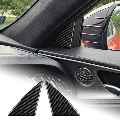 Carbon Fiber Inner Door Triangle Cover For Kia