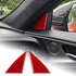 Carbon Fiber Inner Door Triangle Cover For Kia