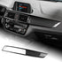 Carbon Fiber Center Air Vent Trim Strip For BMW F20 F21 2017-2019