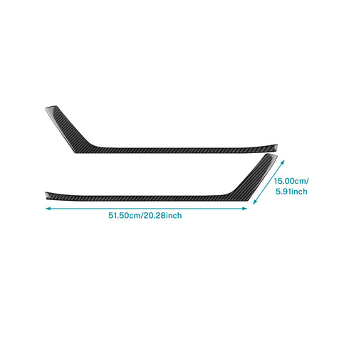 Carbon Fiber Door Armrest Trim Strip for Kia Stinger 2019-2023
