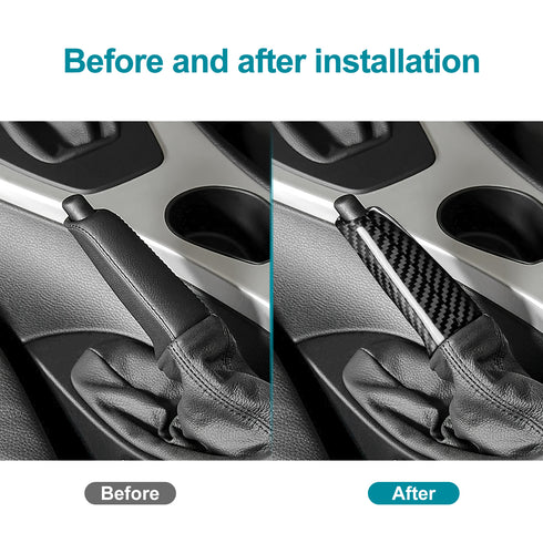 Dry Carbon Fiber Handbrake installation