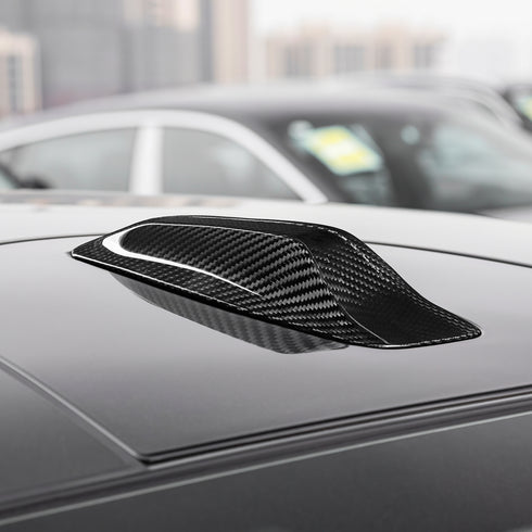 Dry Carbon Fiber Car Antenna Cover for BMW