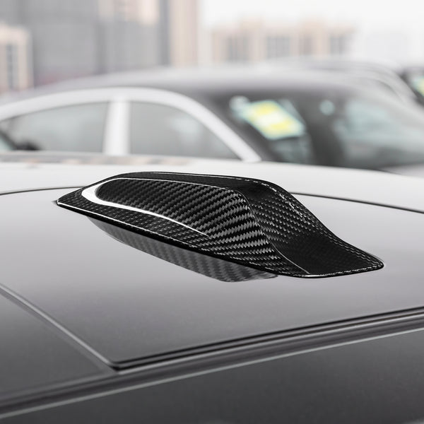 Dry Carbon Fiber Car Antenna Cover for BMW