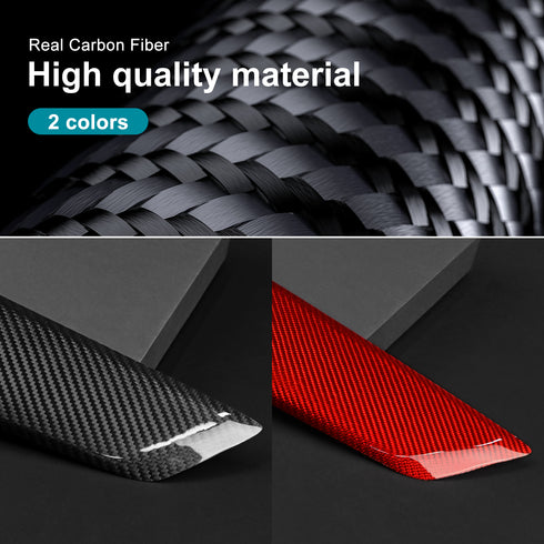 Carbon Fiber Center Air Vent Trim Strip For BMW F20 F21 2017-2019