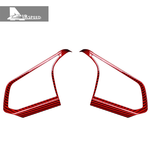 Carbon Fiber Steering Wheel Trim For Corvette C8 2020-2022