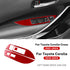 Carbon Fiber Window Lift Frame Trim For Toyota Corolla