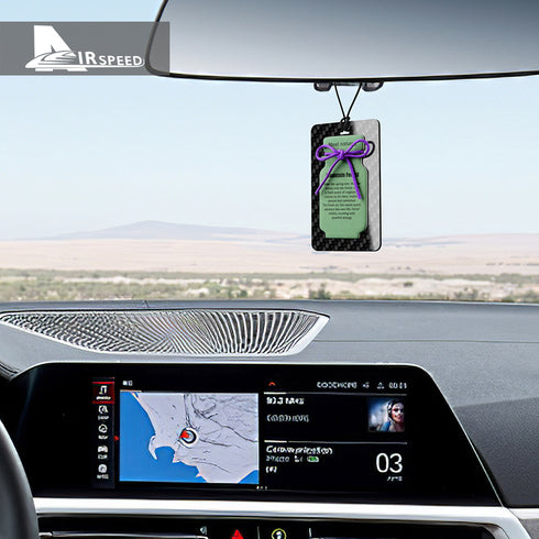 Carbon Fiber Scented Card