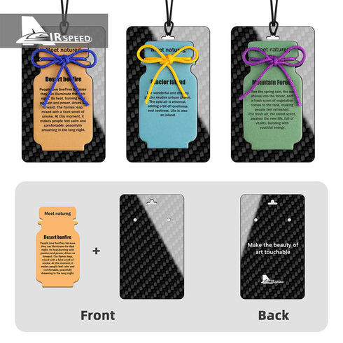 Carbon Fiber Scented Card