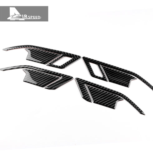 Carbon Fiber Automotive Door Interior Trim For Volkswagen Colf 8 2020-2023