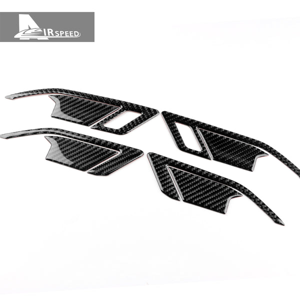 Carbon Fiber Automotive Door Interior Trim For Volkswagen Colf 8 2020-2023