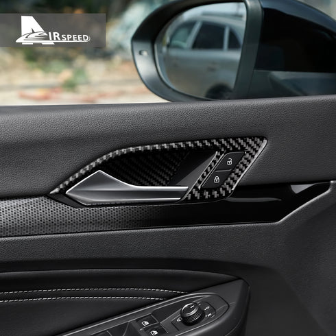 Carbon Fiber Automotive Door Interior Trim For Volkswagen Colf 8 2020-2023