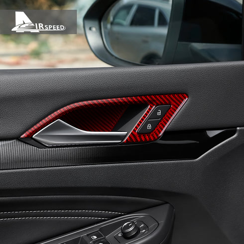 Carbon Fiber Automotive Door Interior Trim For Volkswagen Colf 8 2020-2023