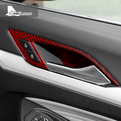 Carbon Fiber Automotive Door Interior Trim For Volkswagen Colf 8 2020-2023