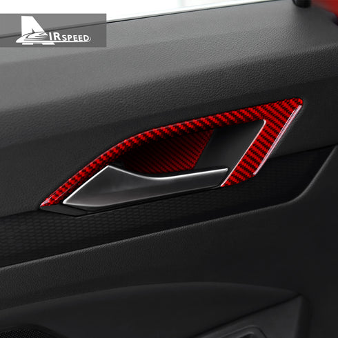 Carbon Fiber Automotive Door Interior Trim For Volkswagen Colf 8 2020-2023