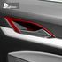 Carbon Fiber Automotive Door Interior Trim For Volkswagen Colf 8 2020-2023