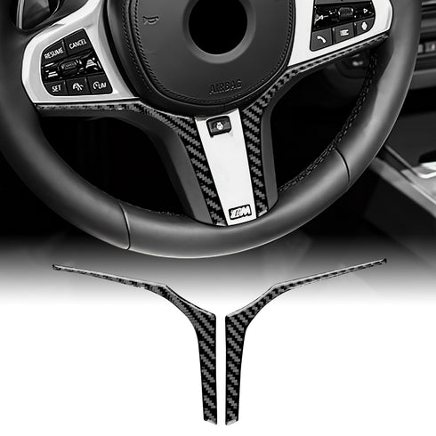 Carbon Fiber Steering Wheel Trim for BMW Z4 G29 2019-2023